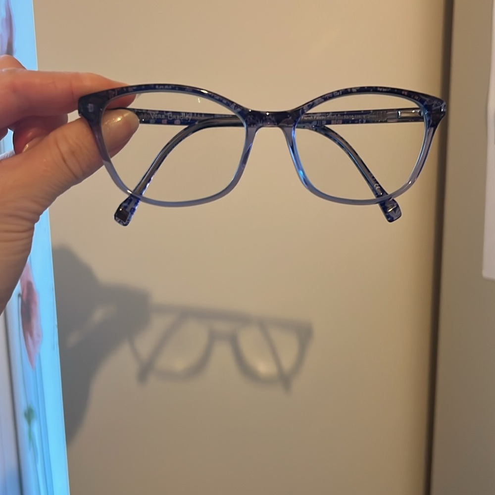 Purple French paisley Vera Bradley glasses